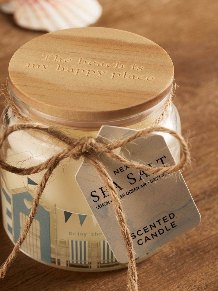 Sea Salt and Citrus Coastal Votive Candle - Image 2 of 4
