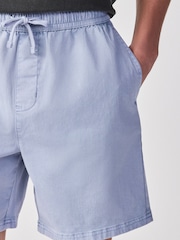 Lilac Purple Classic Garment Dyed Dock Shorts - Image 6 of 10