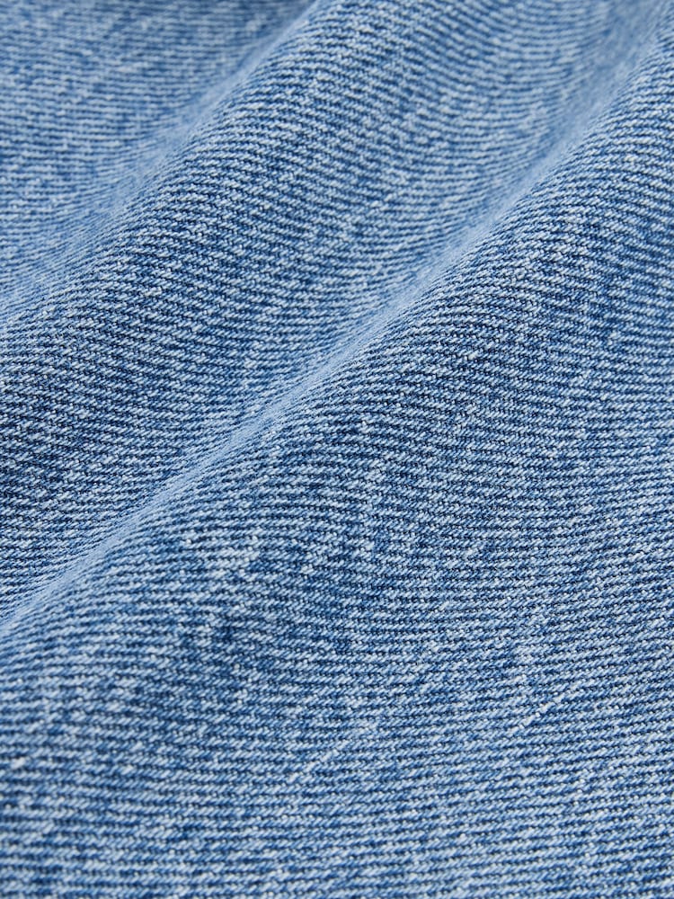 Mid Blue Barrel Leg Jeans - Image 2 of 4