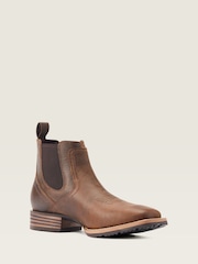 Ariat Brown Hybrid Low Boy Boots - Image 3 of 5
