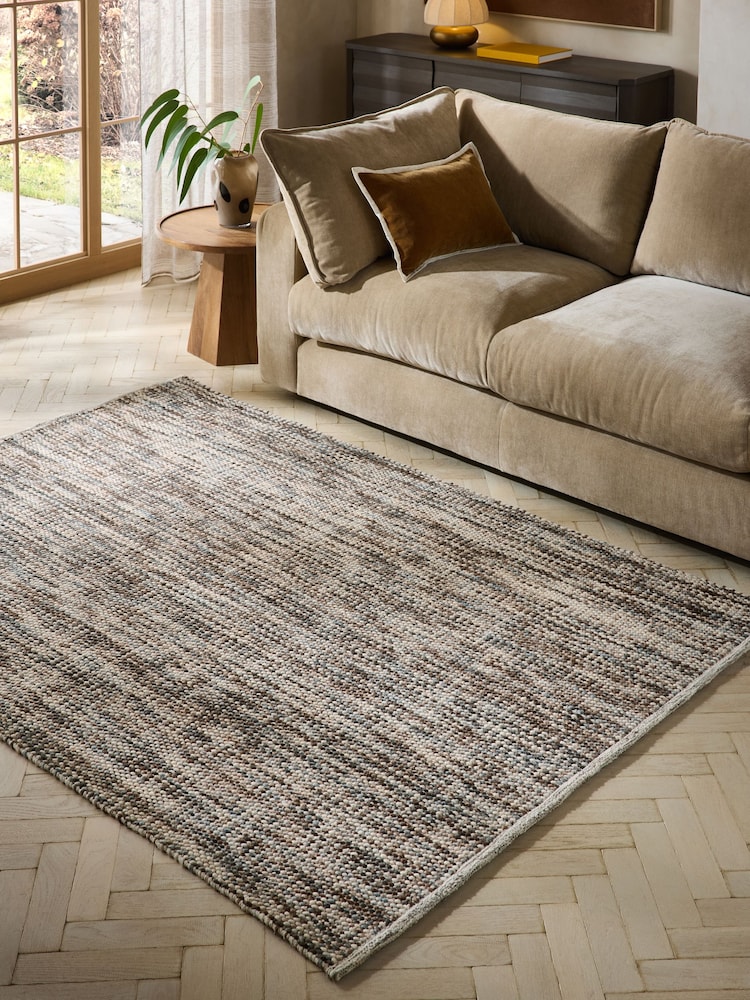 Blue Multiweave Rug - Image 1 of 5