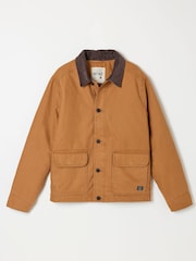 FatFace Sand Canvas Barn Jacket - Image 6 of 6