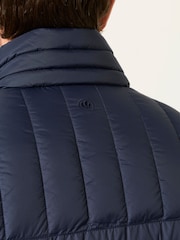 FatFace Dartmouth Navy Lightweight Quilted Gilet - Image 3 of 5