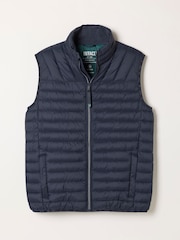 FatFace Dartmouth Navy Lightweight Quilted Gilet - Image 5 of 5