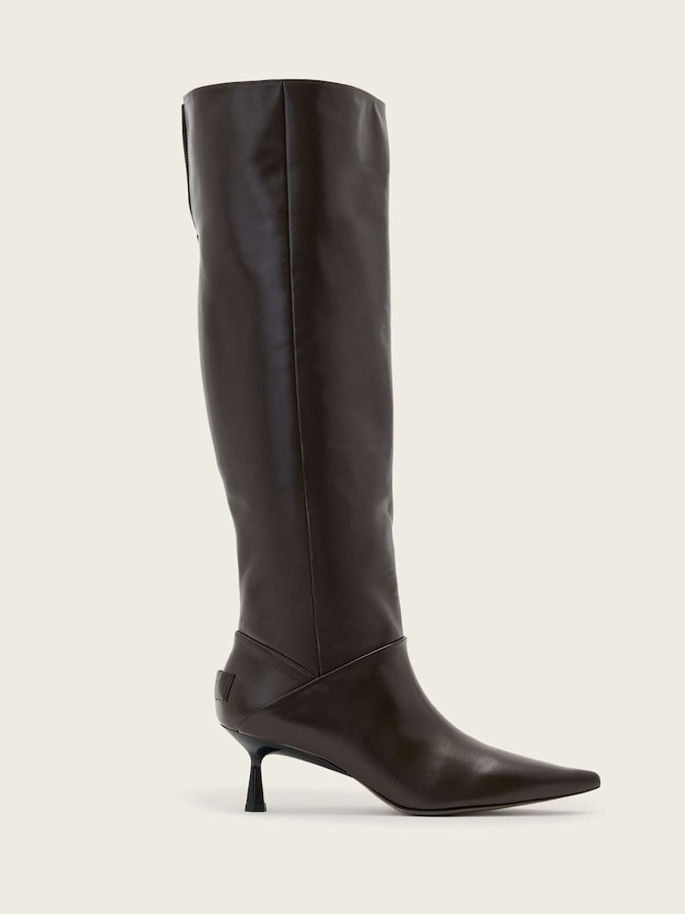AllSaints Brown Odyssey Low Boots - Image 2 of 6