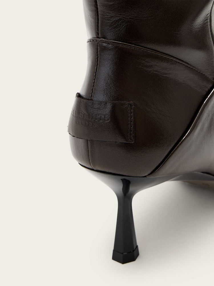 AllSaints Brown Odyssey Low Boots - Image 6 of 6