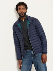 FatFace Dartmouth Navy Lightweight Quilted Jacket - Image 1 of 5