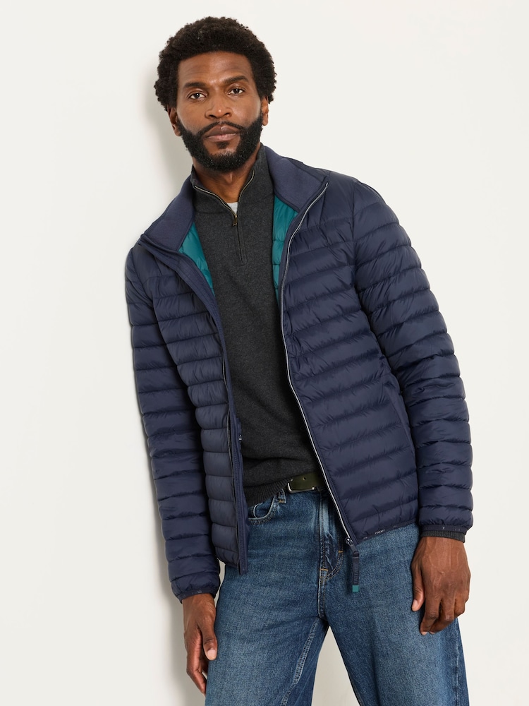 FatFace Dartmouth Navy Lightweight Quilted Jacket - Image 1 of 5