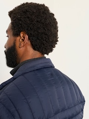 FatFace Dartmouth Navy Lightweight Quilted Jacket - Image 4 of 5