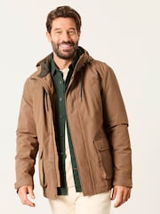 FatFace Bala Dark Natural Waterproof Jacket - Image 2 of 8