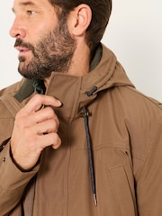 FatFace Bala Dark Natural Waterproof Jacket - Image 4 of 8