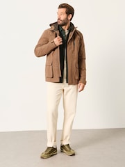 FatFace Bala Dark Natural Waterproof Jacket - Image 5 of 8