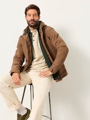 FatFace Bala Dark Natural Waterproof Jacket - Image 7 of 8