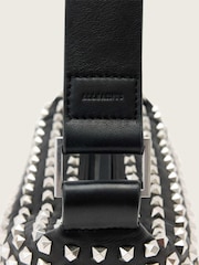 AllSaints Black Vega Emb Mini Shoulder Bag - Image 3 of 5