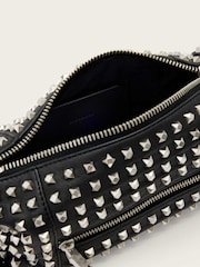 AllSaints Black Vega Emb Mini Shoulder Bag - Image 5 of 5