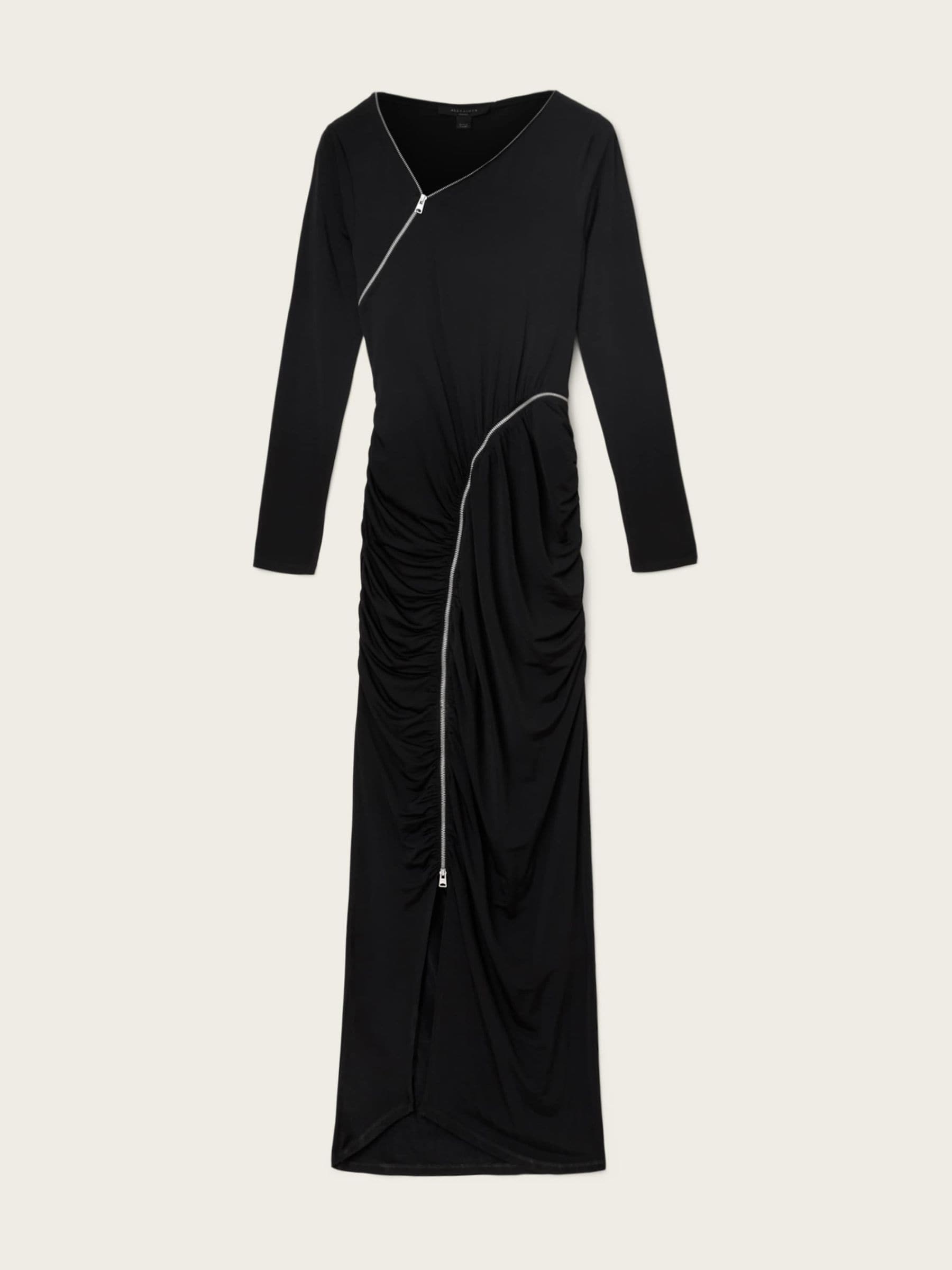 Buy AllSaints Black Elsie Zipper Dress from Next USA