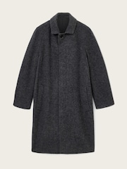 AllSaints Grey Duke Coat - Image 7 of 7