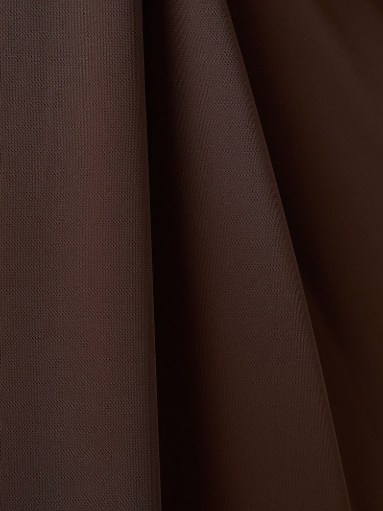 Mango Brown Halter Neck Maxi Dress - Image 5 of 5