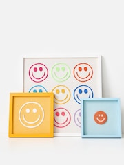 Oliver Bonas White Embroidered Bows Framed Wall Art - Image 4 of 4