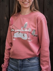 Solesmith Ice Skating Landscape Sweatshirt - Image 1 of 2
