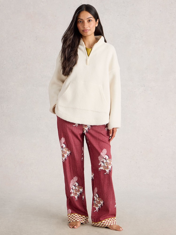 White Stuff White Wren Half Zip Jumper - Image 1 of 6 White Stuff White Wren Half Zip Jumper - Image 1 of 6