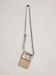 White Stuff Gold Tiggy Phone Bag - Image 3 of 4