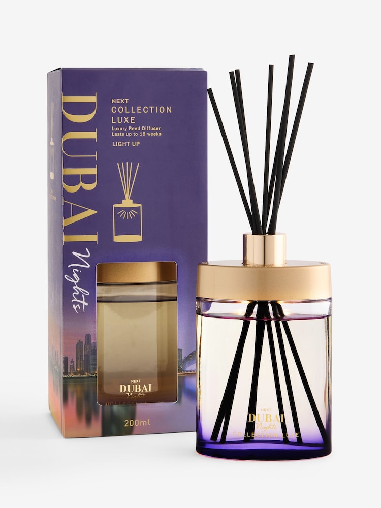 Collection Luxe Dubai Nights Light Up Reed Diffuser - Image 6 of 6 Collection Luxe Dubai Nights Light Up Reed Diffuser - Image 6 of 6