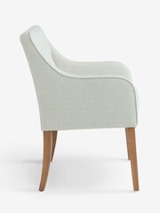 Tweedy Plain Light Natural Rose Dining Chair - Image 5 of 9