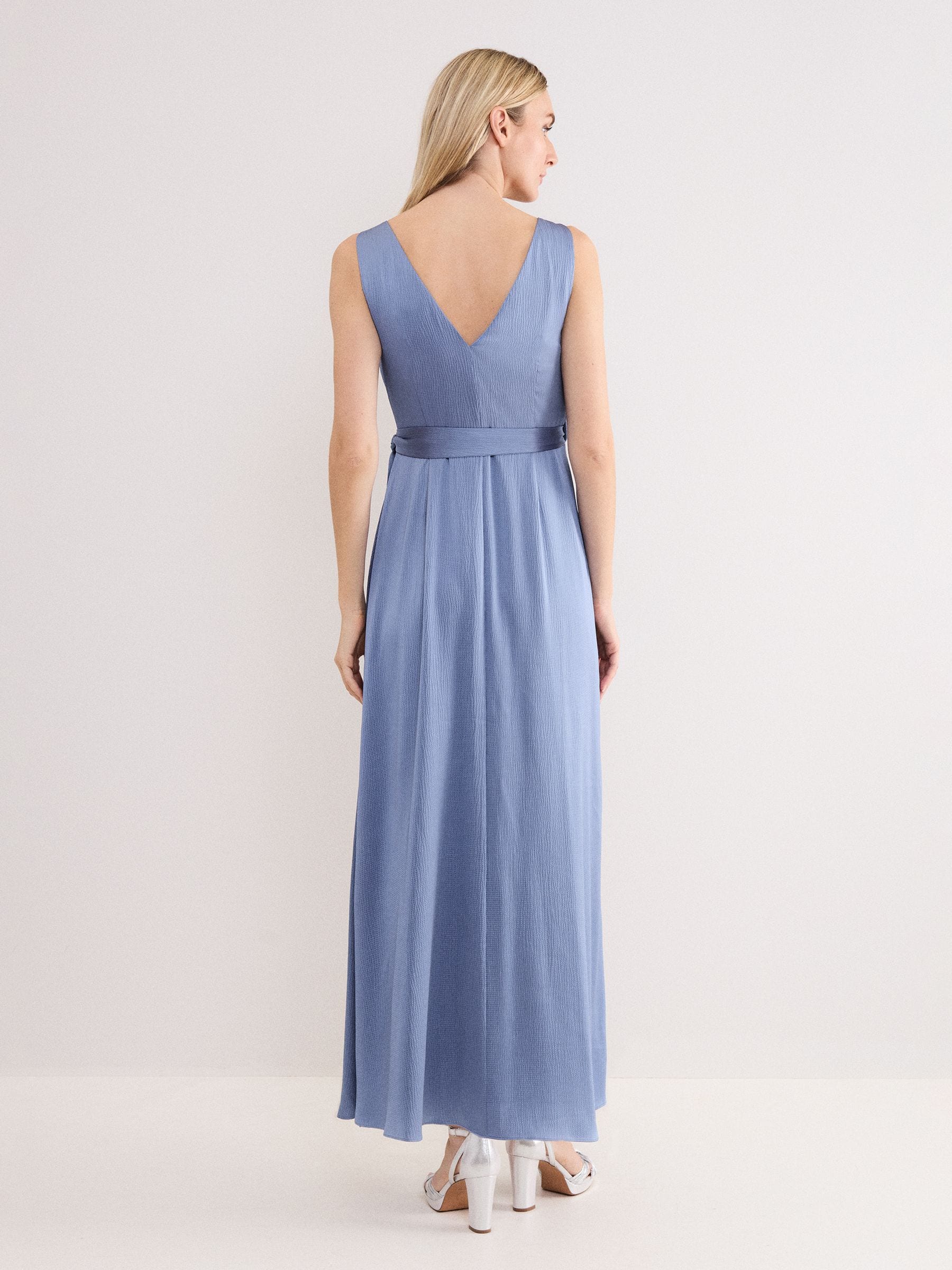 tfnc kily blue grey maxi dress Shop TFNC Kily Grey Lavender Fog Maxi Dress Online in Bahrain