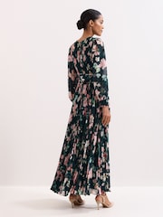 Phase Eight Blue Rosa Floral Dress - Image 2 of 7