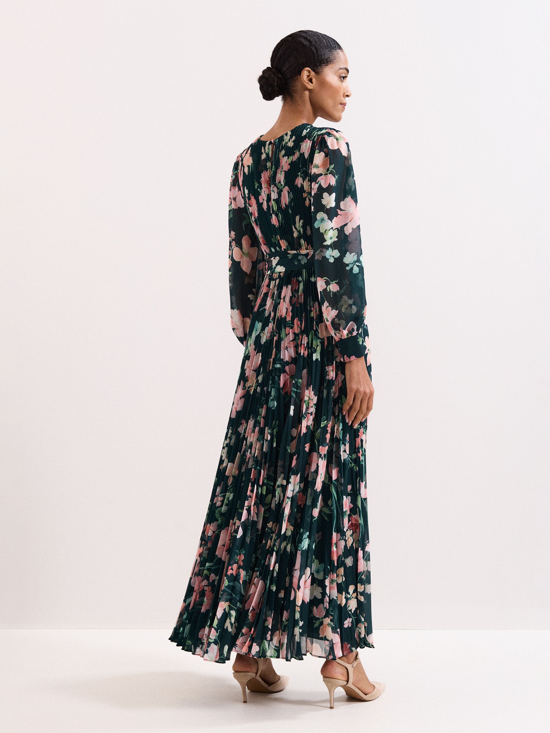 Buy Phase Eight Green Rosa Floral Dress from Next USA