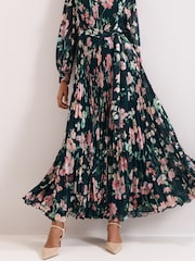 Phase Eight Blue Rosa Floral Dress - Image 9 of 10