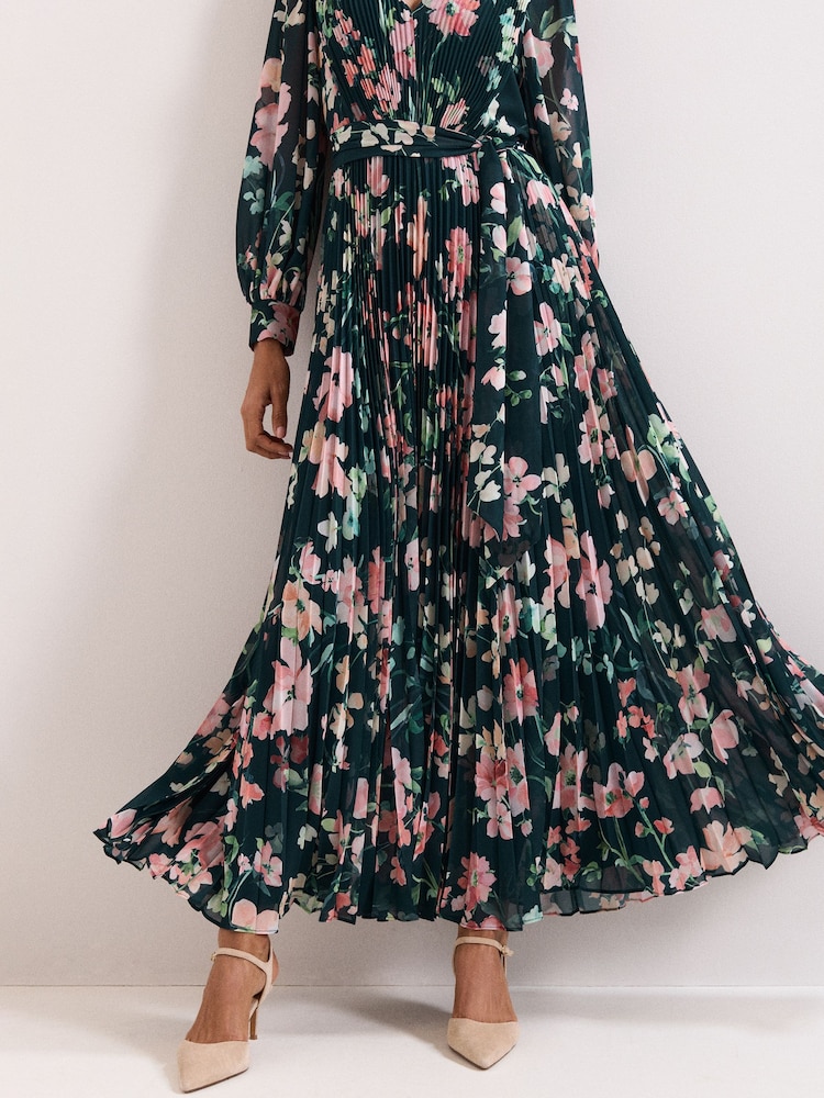 green emerald velvet dress PHASE EIGHT Size 10 dress  Dassah Beauty