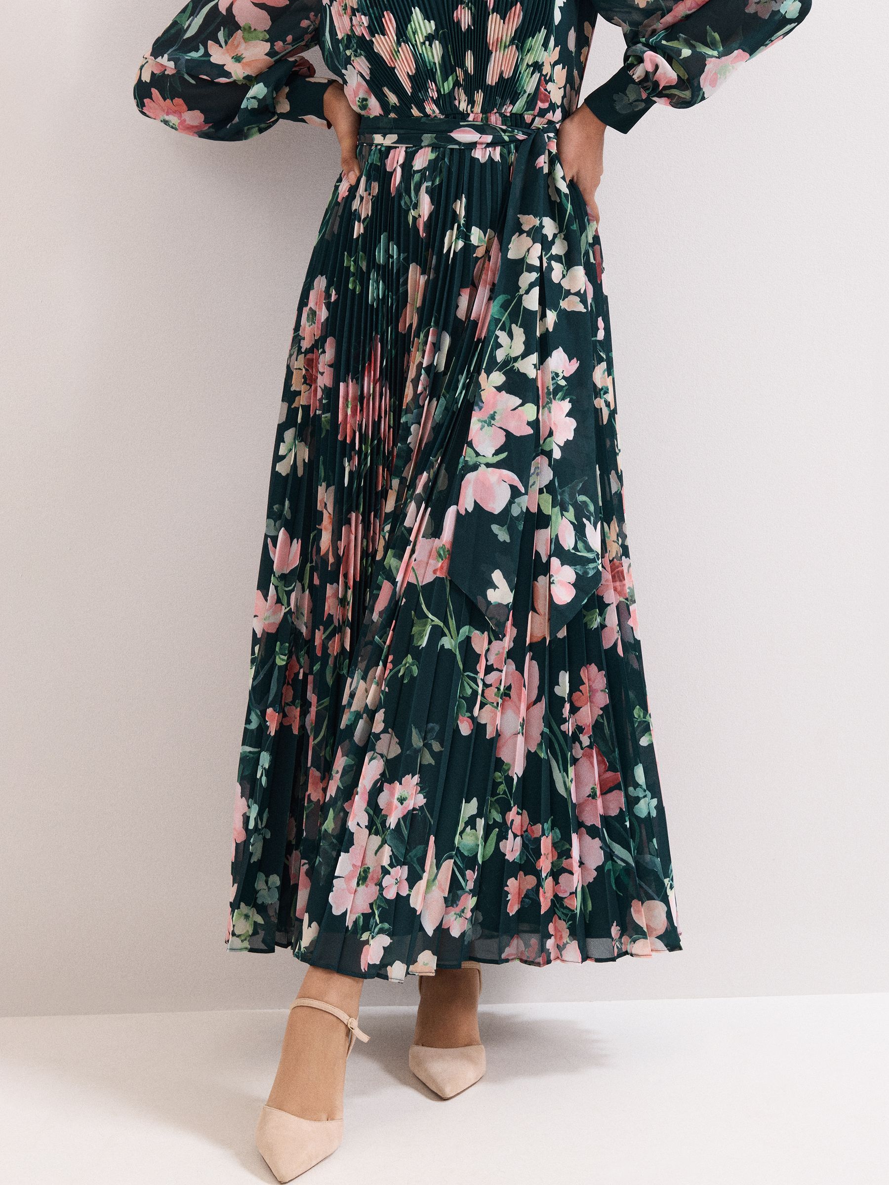 Buy Phase Eight Green Petite Rosa Floral Dress from Next USA