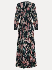 Phase Eight Blue Petite Rosa Floral Dress - Image 6 of 6