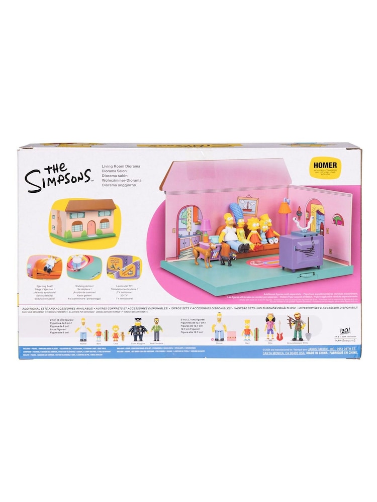Jakks Pacific The Simpsons House Playset - Image 4 of 4 Jakks Pacific The Simpsons House Playset - Image 4 of 4