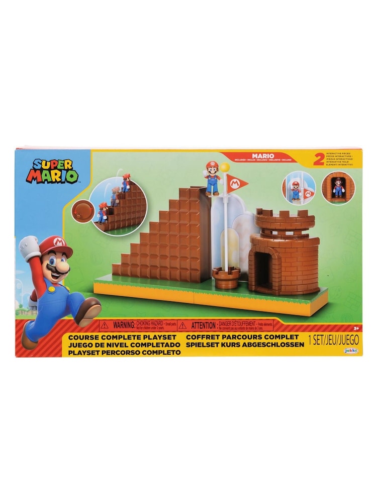 Jakks Pacific Nintendo Super Mario 2.5"Level End Playset - Image 1 of 5 Jakks Pacific Nintendo Super Mario 2.5"Level End Playset - Image 1 of 5