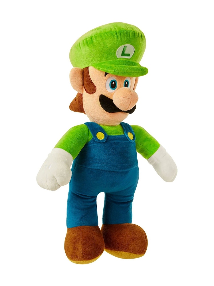 Jakks Pacific Nintendo Jumbo Basic Plush Luigi - Image 2 of 3 Jakks Pacific Nintendo Jumbo Basic Plush Luigi - Image 2 of 3