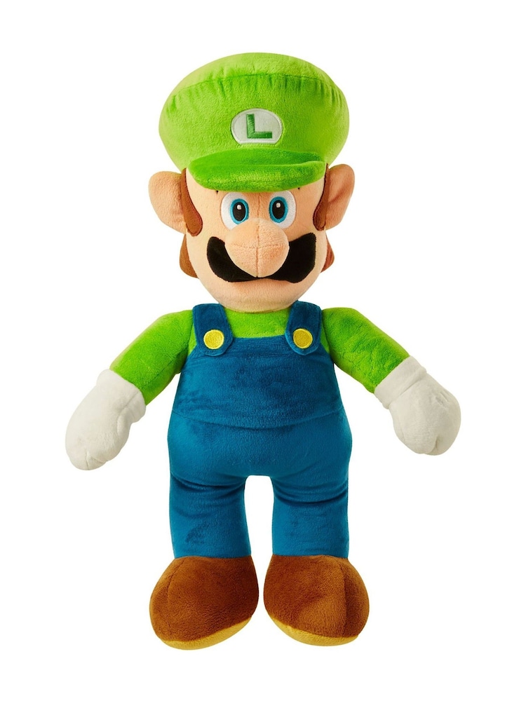 Jakks Pacific Nintendo Jumbo Basic Plush Luigi - Image 3 of 3 Jakks Pacific Nintendo Jumbo Basic Plush Luigi - Image 3 of 3