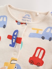 Bright Transport Two Way Zip Baby Sleepsuits 4 Pack (0mths-2yrs) - Image 14 of 18