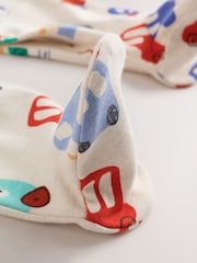 Bright Transport Two Way Zip Baby Sleepsuits 4 Pack (0mths-2yrs) - Image 16 of 18