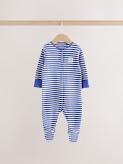 Bright Transport Two Way Zip Baby Sleepsuits 4 Pack (0mths-2yrs) - Image 6 of 18