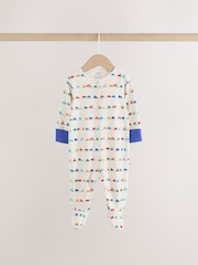 Bright Transport Two Way Zip Baby Sleepsuits 4 Pack (0mths-2yrs) - Image 7 of 18