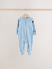 Neutral/Brown Bear - Baby-Schlafanzüge mit 2-Wege-Reißverschluss im 7er-Pack (0M.–2J.) - Bild 4 von 18