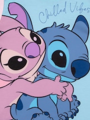 Character Blue Disney Lilo And Stitch Dressing Gown And Pyjamas Set - Image 5 of 10