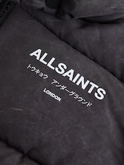 smALLSAINTS Washed Black Underground Short Padded Coat - Image 12 of 16