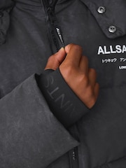 smALLSAINTS Washed Black Underground Short Padded Coat - Image 7 of 16