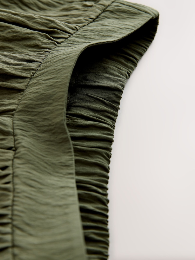 Khaki Green Balloon Trousers - Image 2 of 3 Khaki Green Balloon Trousers - Image 2 of 3