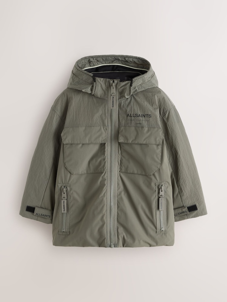 smALLSAINTS Khaki Green Underground Leightweight Younger Jacket - Image 1 of 7