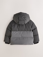 smALLSAINTS Grey Underground Short Padded Younger Coat - Image 10 of 17
